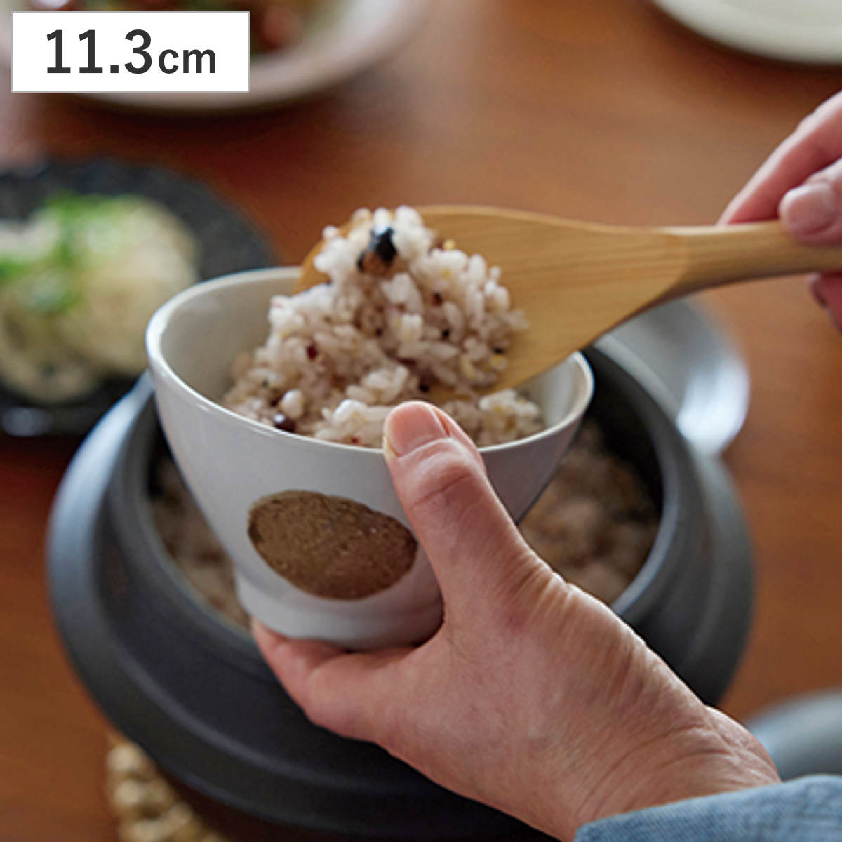 茶碗 マルモン （ 11.3cm お茶碗 茶わん ごはん 食器 食洗機対応 電子レンジ対応 磁器 シンプル 定番 スタンダード ベーシック シンプルモダン ）