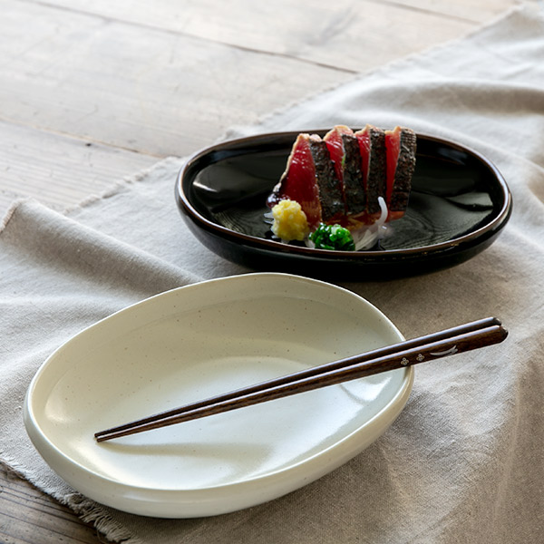 プレート 19cm B.N.シリーズ オーバル型 皿 器 陶器 食器 日本製 （ 食洗機対応 洋食器 電子レンジ対応 取り皿 食洗機 対応 レンジ OK 取