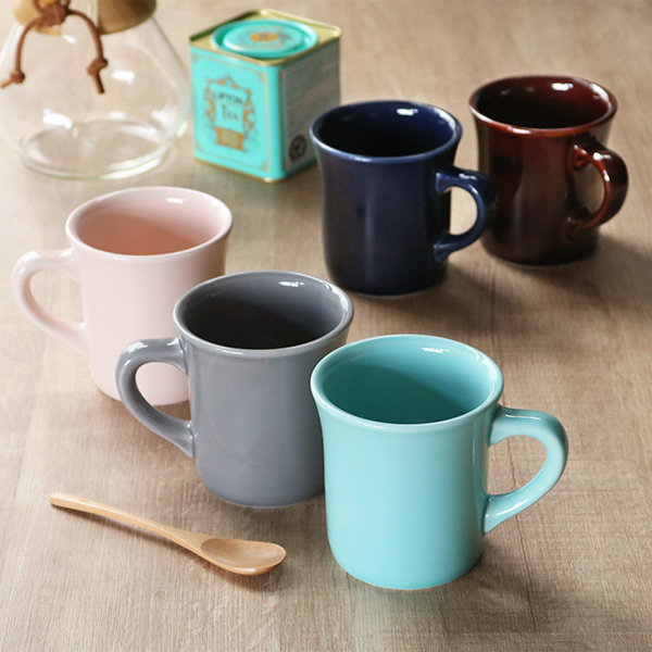 マグカップ 300ml M Cozyマグ 陶器 日本製 ( 電子レンジ対応 食洗機対応 マグ コーヒーカップ 食器 カップ タンブラー 無地 かわいい おしゃれ ) 【ホワイト】 ホワイト