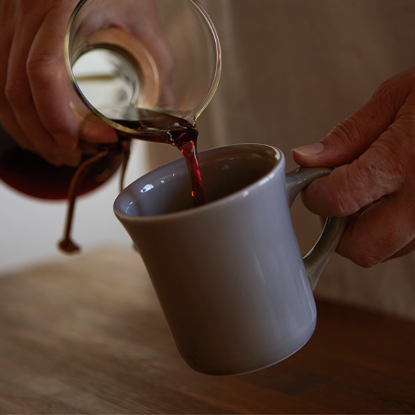 マグカップ 300ml M Cozyマグ 陶器 日本製 ( 電子レンジ対応 食洗機対応 マグ コーヒーカップ 食器 カップ タンブラー 無地 かわいい おしゃれ ) 【ホワイト】 ホワイト
