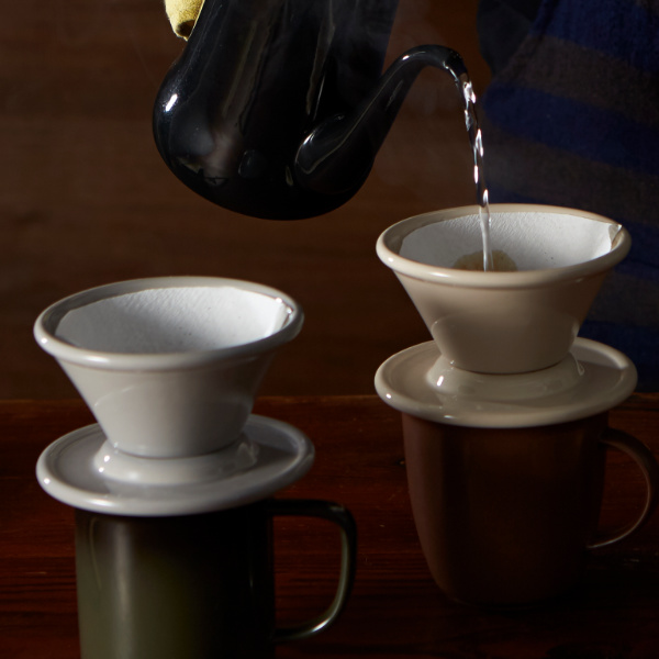 ドリッパー Kettle & Dripper & Mug 硬質陶器 （ 食洗機対応 コーヒードリッパー コーヒー 珈琲 陶器 ドリップコーヒー ドリップ マグカップ