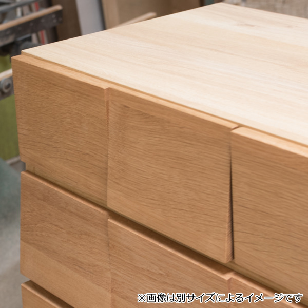リビングチェスト 4段 モダンデザイン 天然木 日本製 幅44cm ホワイトオーク ( 開梱設置 チェスト 収納チェスト たんす タンス 収納 桐 引き出し 完成品 リビング収納 木製 木目 モダン オーク 無垢材 おしゃれ ナチュラル )