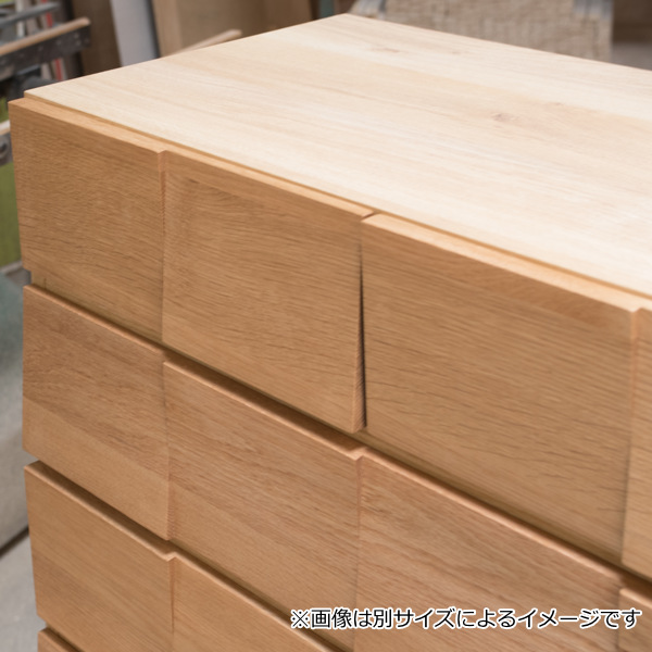 リビングチェスト 4段 モダンデザイン 天然木 日本製 幅58cm ホワイトオーク ( 開梱設置 チェスト 収納チェスト たんす タンス 収納 桐 引き出し 完成品 リビング収納 木製 木目 モダン オーク 無垢材 おしゃれ ナチュラル )