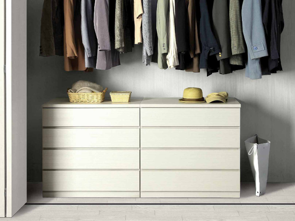 クローゼットチェスト 5段 日本製 Fit 奥行き55cm 幅79cm ( 開梱設置 チェスト 収納チェスト たんす タンス 収納 国産 完成品 箪笥 サイドチェスト リビング収納 木製 木目 シンプル おしゃれ ナチュラル ブラウン 白 茶色 ) 【オーク】 オーク