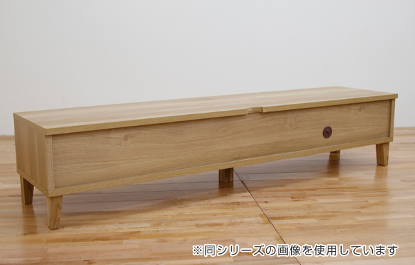 テレビ台 ローボード 北欧風 天然木無垢材 Fente 幅160cm ホワイトオーク ( 開梱設置 テレビボード テレビラック TV台 TVボード TVラック 完成品 AVボード AVラック 天然木 オーク 無垢 モダン シンプル 木製 木目 おしゃれ )