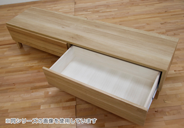 テレビ台 ローボード 北欧風 天然木無垢材 Fente 幅160cm ホワイトオーク ( 開梱設置 テレビボード テレビラック TV台 TVボード TVラック 完成品 AVボード AVラック 天然木 オーク 無垢 モダン シンプル 木製 木目 おしゃれ )