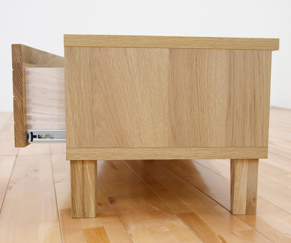 テレビ台 ローボード 北欧風 天然木無垢材 Fente 幅180cm ホワイトオーク ( 開梱設置 テレビボード テレビラック TV台 TVボード TVラック 完成品 AVボード AVラック 天然木 オーク 無垢 モダン シンプル 木製 木目 おしゃれ )