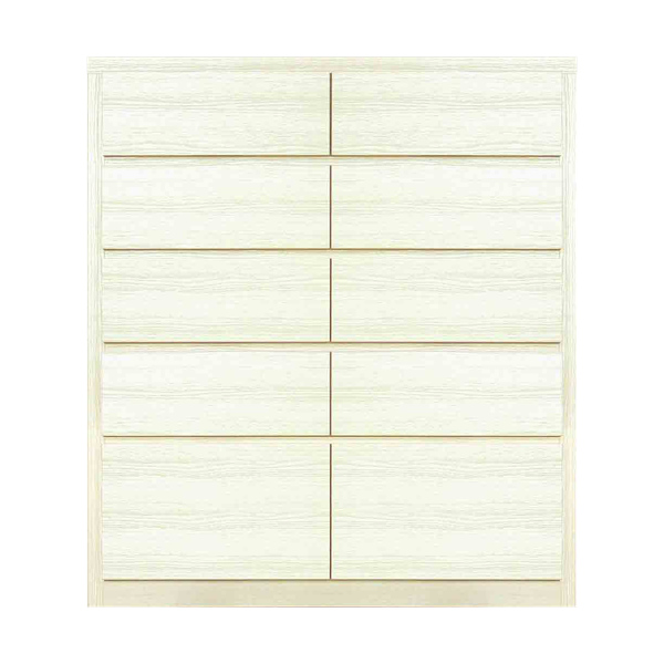 チェスト 5段 シンプルデザイン 化粧地板入り 日本製 約幅91cm ( 開梱設置 リビングチェスト 収納チェスト たんす タンス 収納 引き出し 完成品 桐製 リビング収納 木製 モダン 白 ホワイト おしゃれ シンプル ) 【ウォールナット】 ウォールナット