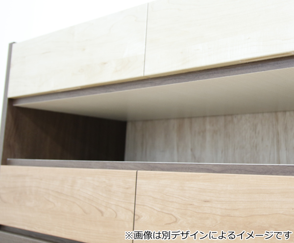 チェスト 4段 ワイド シンプルデザイン 化粧地板入り 日本製 約幅121cm ( 開梱設置 リビングチェスト 収納チェスト たんす タンス 収納 引き出し 完成品 桐製 リビング収納 木製 モダン 白 ホワイト おしゃれ シンプル ) 【ウォールナット】 ウォールナット