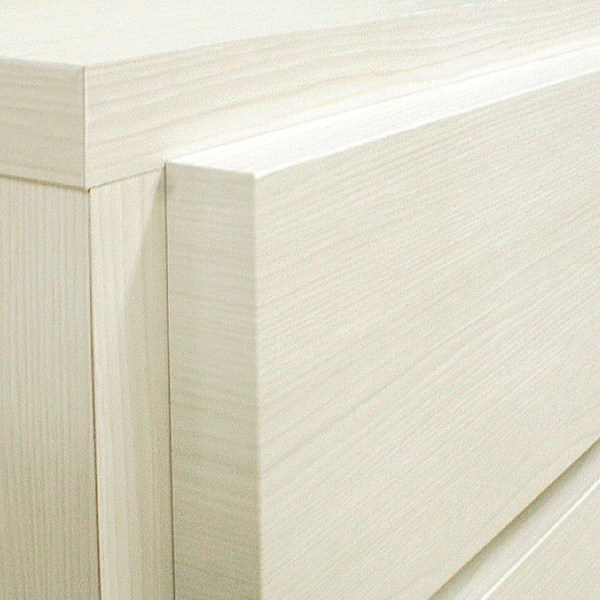 チェスト 4段 ワイド シンプルデザイン 化粧地板入り 日本製 約幅121cm ( 開梱設置 リビングチェスト 収納チェスト たんす タンス 収納 引き出し 完成品 桐製 リビング収納 木製 モダン 白 ホワイト おしゃれ シンプル ) 【ウォールナット】 ウォールナット