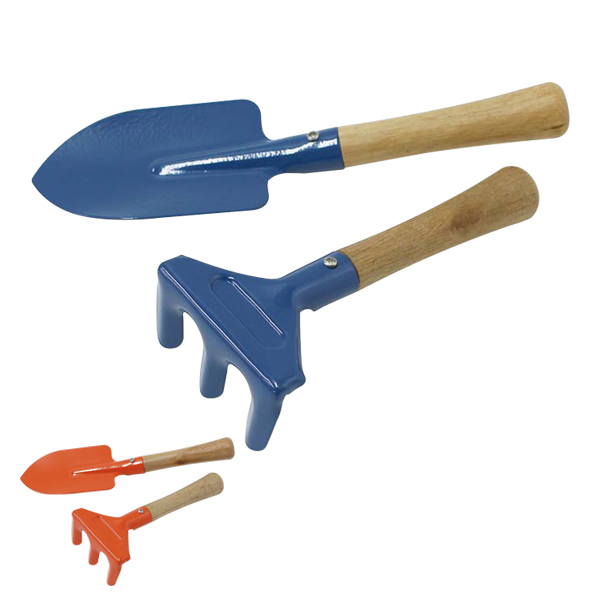 Dショッピング ガーデニング スコップ クマデ フラワーテイラーズ ウッドツールセット 移植ごて 熊手 ガーデニング用品 園芸用品 園芸作業ツール ガーデン雑貨 農作業 おしゃれ 庭 アウトドア 家庭菜園 花壇 草むしり 除草 くまで 木目 ネイビー カテゴリ