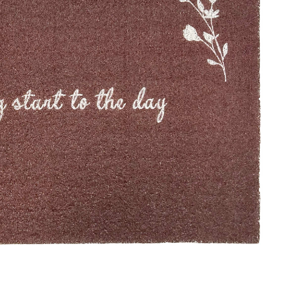 玄関マット ふわふわ玄関マット 屋内 45×75cm ( 屋外 屋外兼用 泥落とし 洗える 水洗い 滑り止め マット 薄手 幅75cm おしゃれ カフェ ベランダ デッキ テラス 玄関 PVC素材 外用 ) 【オレンジ】 オレンジ