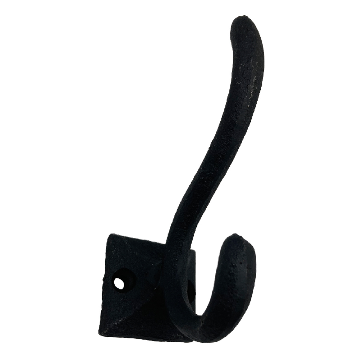 フック キャストアイアン F 壁掛け ( 壁 DIY 壁掛けフック アイアン 金具 ネジ ウォールフック 収納 ダブルフック ネジ止め アンティーク ヴィンテージ おしゃれ 壁面フック 壁面収納 引っ掛け ) 【ラスティ】 ラスティ