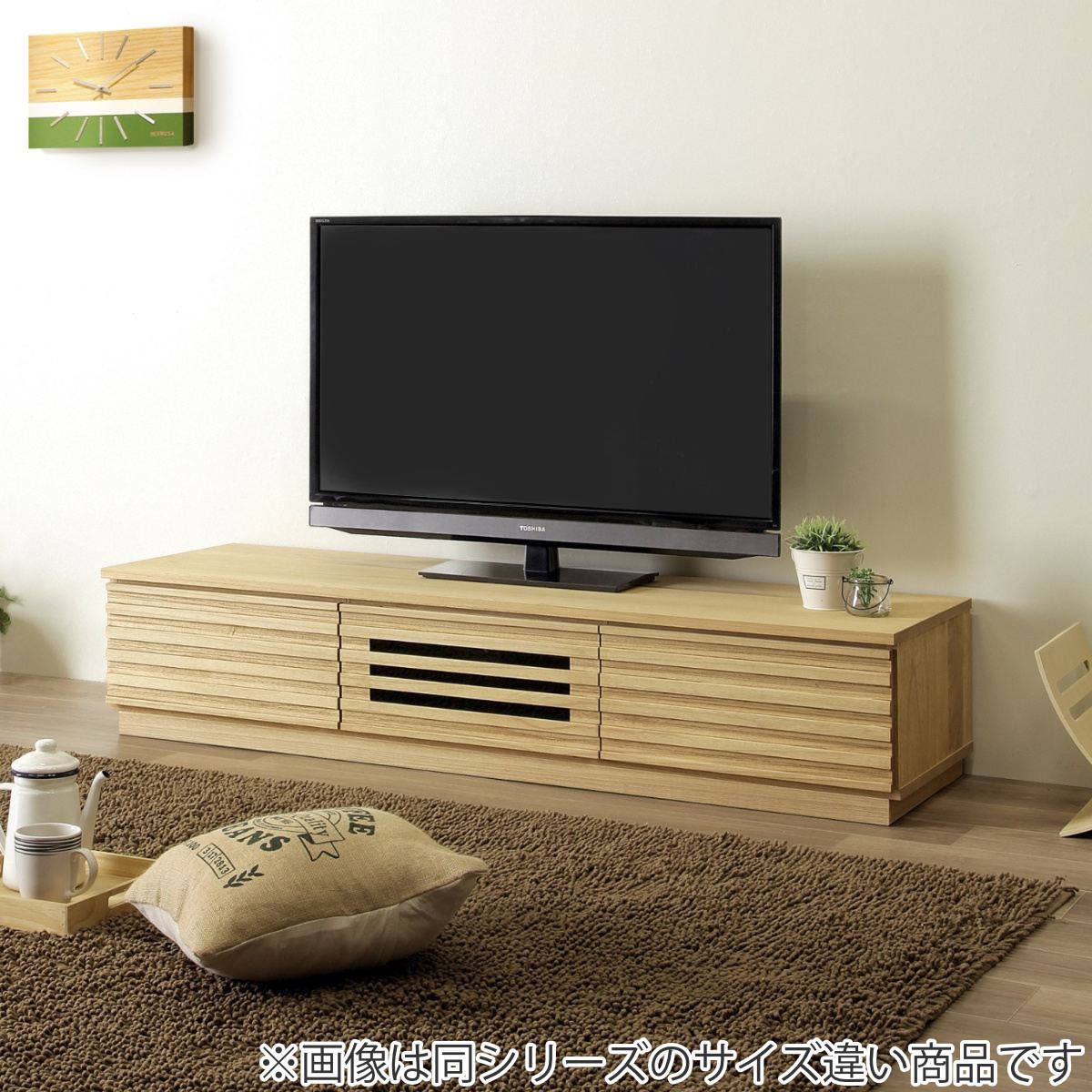 【定価46200円】テレビ台 幅120cm AV機器収納　強化ガラス　黒美術品・アンティーク・コレクション