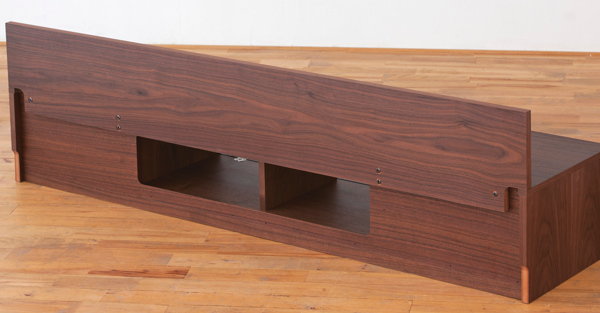 テレビ台 AVステーション ブラックガラス バックパネル付 エディス 幅200cm ( 開梱設置 ローボード テレビ 収納 テレビボード TV台 TVボード 日本製 完成品 TVラック AVボード ガラス扉 モダン 高級感 ウォルナット 白 おしゃれ ) 【ウォールナット】 ウォールナット