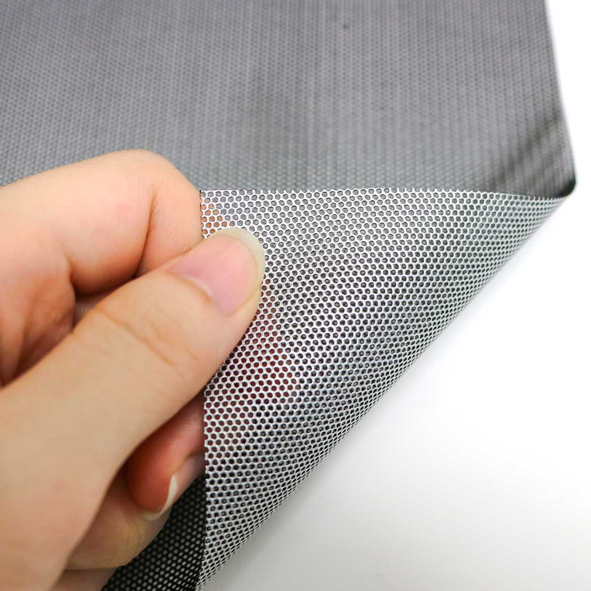 遮熱シート 網戸遮熱シート 94cm×2m丈 ( 網戸 シート 掃き出し窓 日除け 目隠し UVカット 遮熱 省エネ 日差し エコ 暑さ対策 留め具付き 窓 サッシ 日よけ 紫外線カット 遮熱効果 日焼け 防犯 プライバシー対策 簡単設置 )