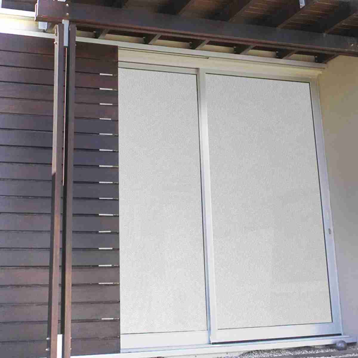 目隠しシート 遮熱 目隠し メッシュシート 90×180cm ( シート 窓 UVカット 遮光 フィルム 目隠しフィルム 水で貼れる 貼ってはがせる ガラス 貼る 窓シート 防犯 簡単設置 ガラスに貼るフィルム 省エネ 節電 エコ )