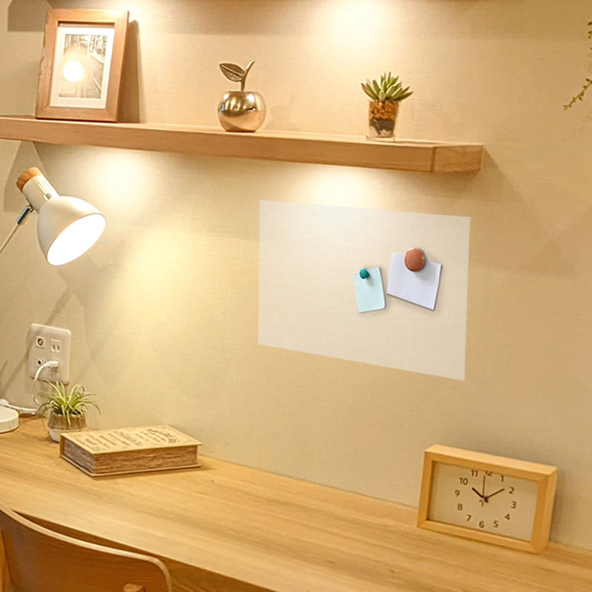 マグネットシート マグネットがくっつくシート 20cm×30cm 鉄粉シート 壁掛け ( 壁 取り付け シール マグネット リメイクシート DIY 壁掛け収納 はがせる 壁紙 目立たない リビング 洗面所 玄関 簡単 便利 収納 吸着タイプ 鉄粉 )