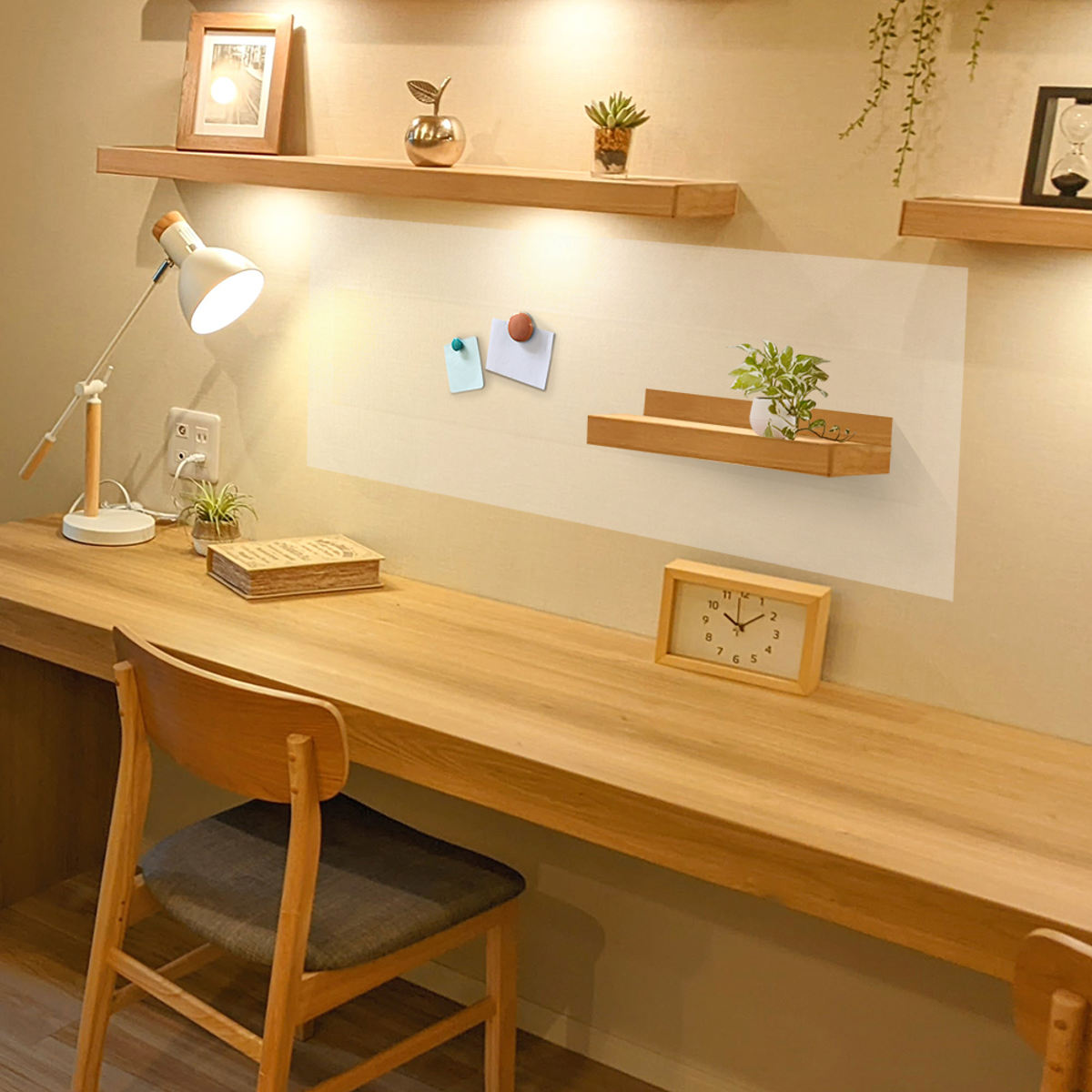 マグネットシート マグネットがくっつくシート 20cm×30cm 鉄粉シート 壁掛け ( 壁 取り付け シール マグネット リメイクシート DIY 壁掛け収納 はがせる 壁紙 目立たない リビング 洗面所 玄関 簡単 便利 収納 吸着タイプ 鉄粉 )