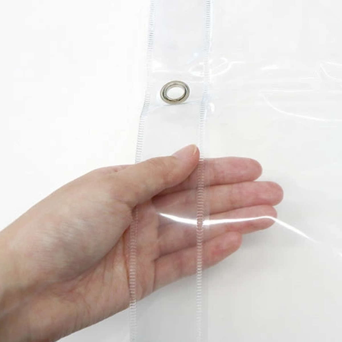 間仕切シート 遮熱 透明 間仕切りシート 180×360cm ( 間仕切り 4畳 遮熱カーテン UVカット 99% 防水 カーテン 内外兼用 夏 冬 雨よけ 雪よけ 業務用 家庭用 窓 すきま風 日焼け防止 UV対策 紫外線カット 節電 冷房 暖房 )