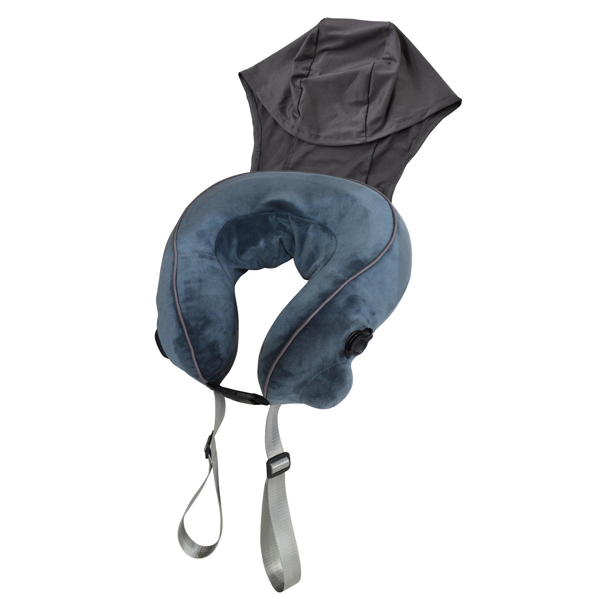 ネックピロー 電動ネック&ボディリラクサー ( マッサージ器 揉みほぐし 首 腕 腰 太もも ふくらはぎ 足裏 軽量 美容 健康 PSEマーク認証済 マッサージャー マッサージ機 指圧 解消グッズ ほぐし 簡単操作 持ち運び コンパクト ) 【ピンクベージュ】 ピンクベージュ