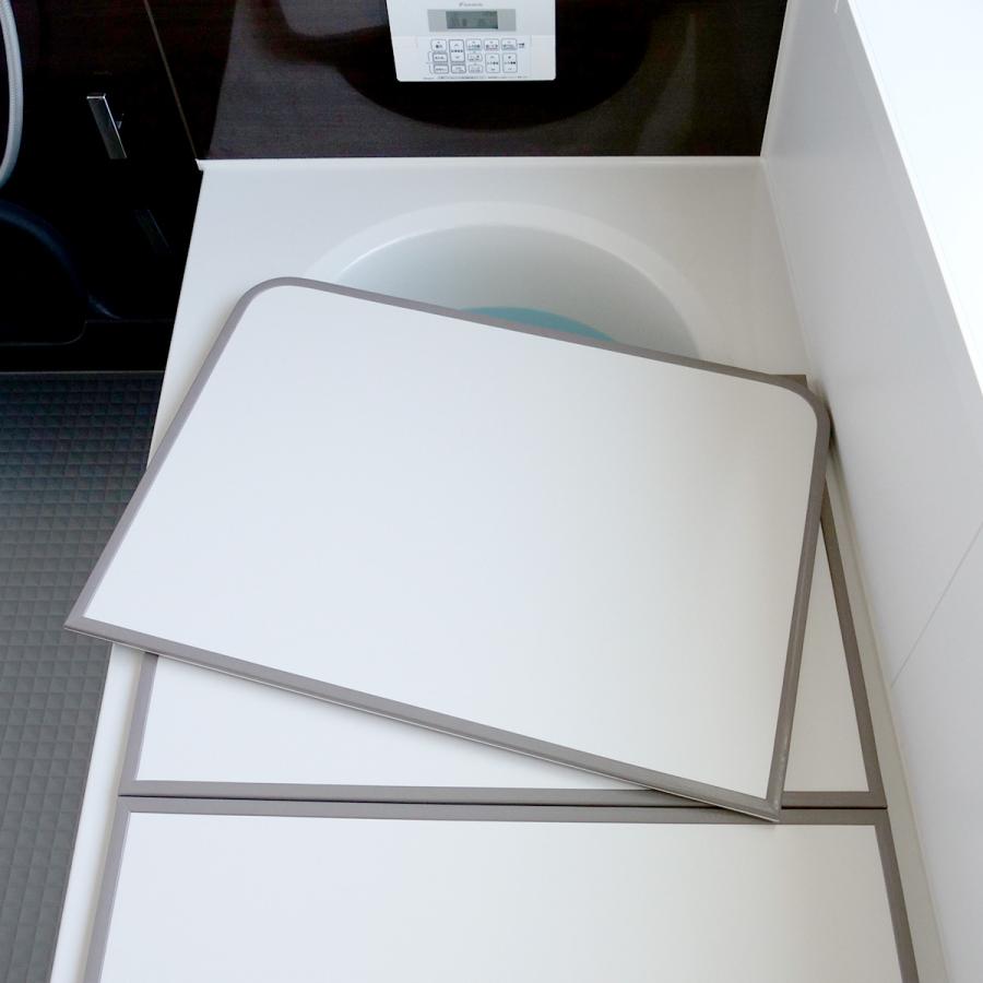 風呂ふた 組み合わせ 軽量 カビの生えにくい風呂ふた W-15 80×150cm 実寸78×148cm 3枚組 ( 風呂蓋 風呂フタ 風呂 ふた 保温 かびにくい 防カビ 3枚割 3分割 )