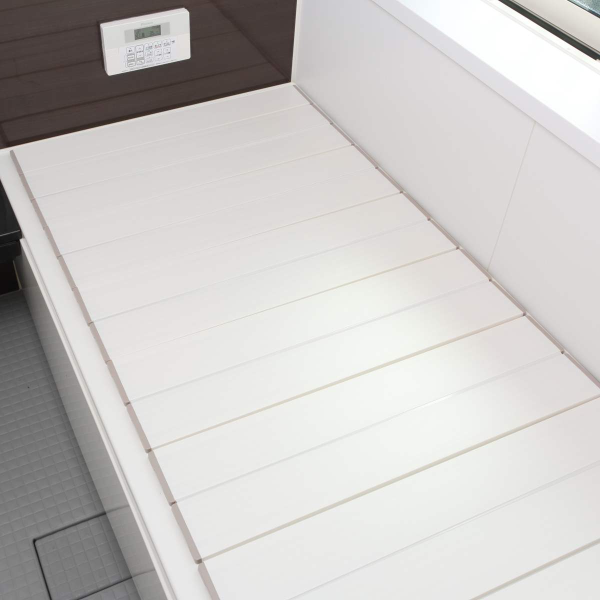 風呂ふた 折りたたみ 80×150cm 用 W15 Ag抗菌 実寸80×151.8cm ( 風呂蓋 風呂フタ 風呂 ふた 保温 お風呂 抗菌 防カビ 防汚 折りたたみ式 80×150 バスグッズ お風呂のふた 蓋 畳める 軽量 ) 【シルバー】 シルバー