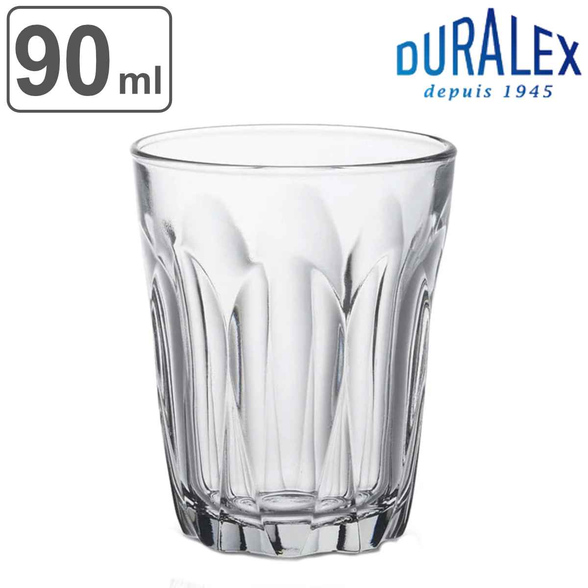 デュラレックス コップ 90ml PROVENCE プロヴァンス 強化ガラス （ 食洗機対応 電子レンジ対応 DURALEX 食器 グラス ガラス ガラス製 ガ