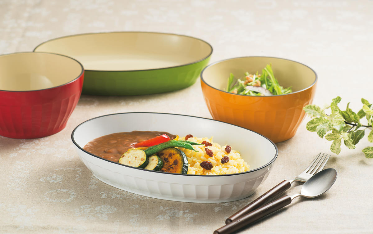 プレート グルーブオーバルプレート ナチュール ( 25.5cm 電子レンジ対応 食洗機対応 日本製 オーバル 楕円 カレー パスタ 深皿 皿 お皿 食器 北欧風 おしゃれ かわいい 北欧 ナチュラル ) 【ホワイト】 ホワイト