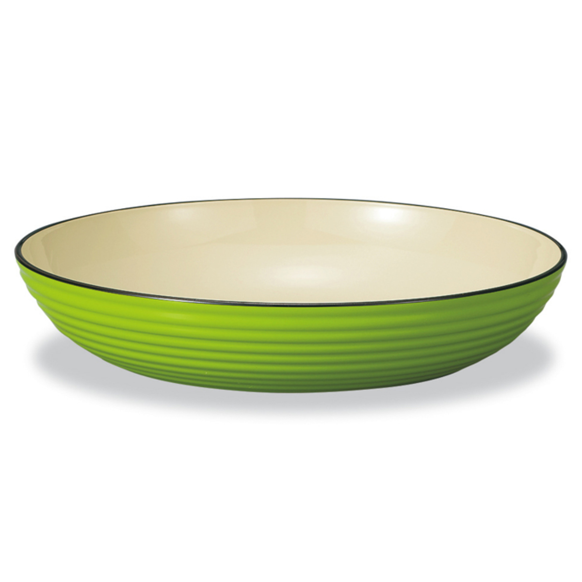 皿 サーフ深皿 ナチュール ( 電子レンジ対応 食洗機対応 日本製 深型 カレー プレート お皿 食器 北欧風 おしゃれ かわいい 北欧 ナチュラル ) 【グリーン】 グリーン