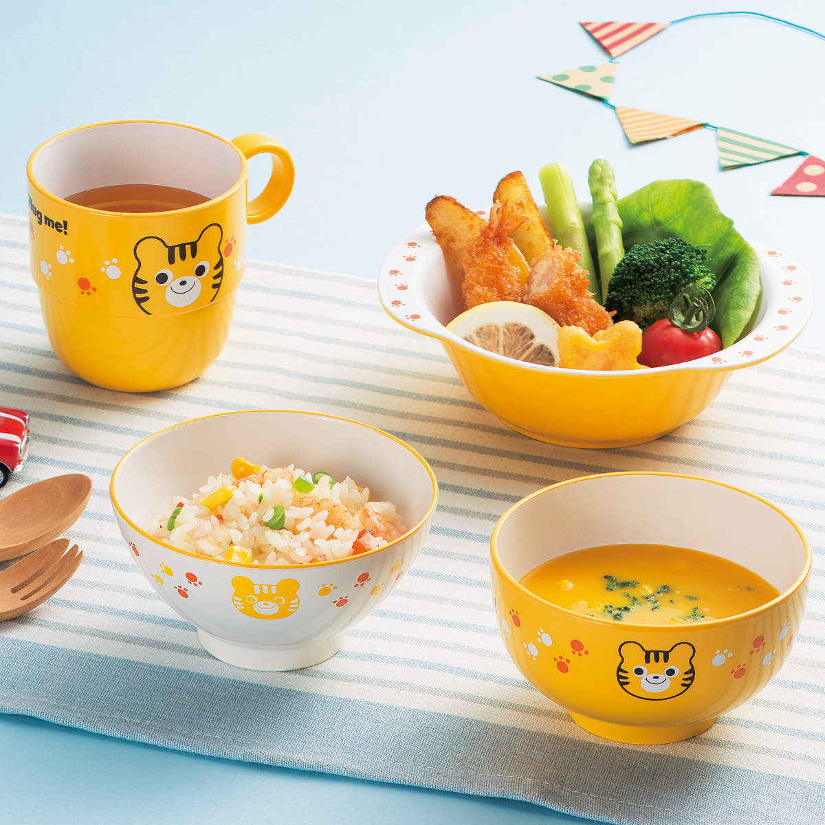 茶碗 ハグミー レンジお茶椀 ( 電子レンジ対応 食洗機対応 日本製 樹脂製 子供 子ども キッズ 食器 お茶碗 こども茶碗 かわいい おしゃれ 動物 クマ パンダ トラ ) 【パンダ】 パンダ