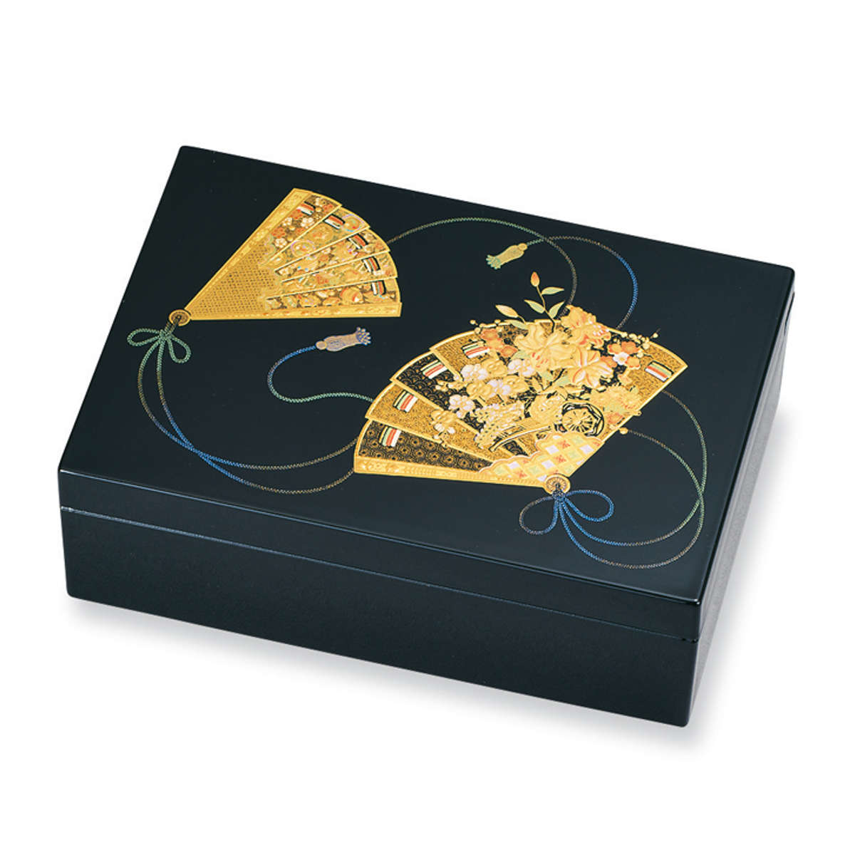 アクセサリーケース アクセサリーBOX 天上の舞 山中塗 和風 小物入れ ( 和柄 コンパクト 山中漆器 蒔絵 漆芸 金箔 小物収納 小物ケース 収納 かわいい 貴重品入れ ジュエリー 小物収納ケース 小物収納ボックス おしゃれ )