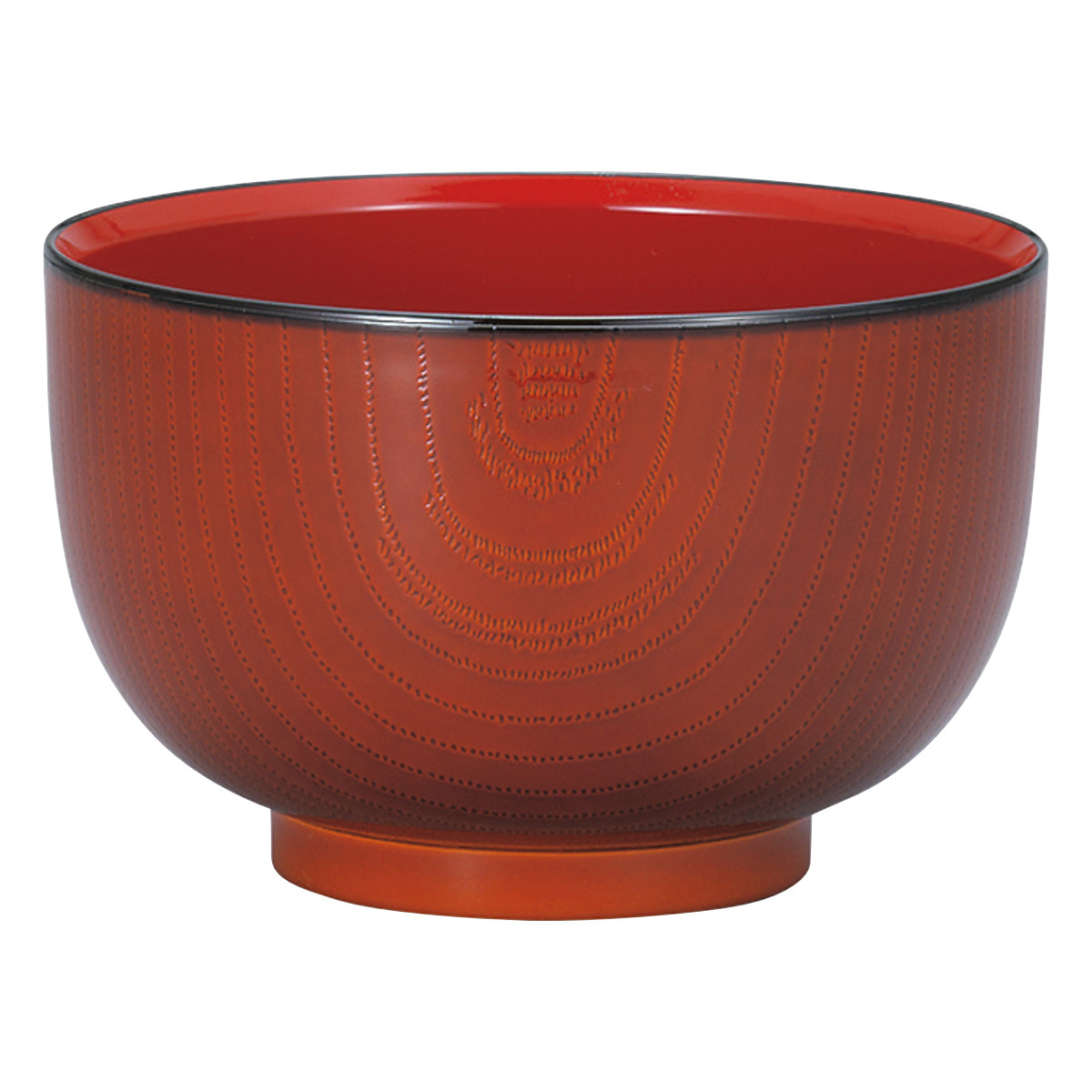 麺鉢 レンジ雅木目どんぶり 春慶 ( 780ml 丼 どんぶり 丼物 ボウル 鉢 器 うつわ 食洗機対応 電子レンジ対応 プラスチック 樹脂 日本製 食器 和食器 おしゃれ 和モダン 和風 ナチュラル 軽量 割れにくい )