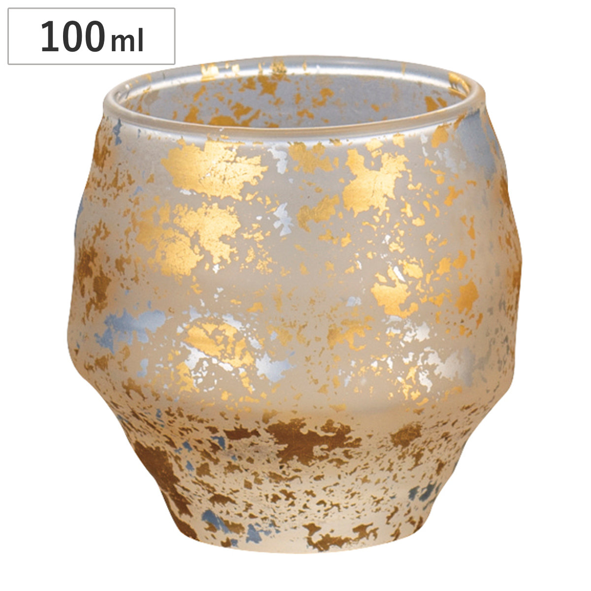 グラス 喜箔グラス ぐい? （ 100ml ガラス 日本製 酒器 酒 お酒 コップ カップ お猪口 おちょこ 高級感 おしゃれ 和 和柄 プレゼント ギフト 桐箱入り ）