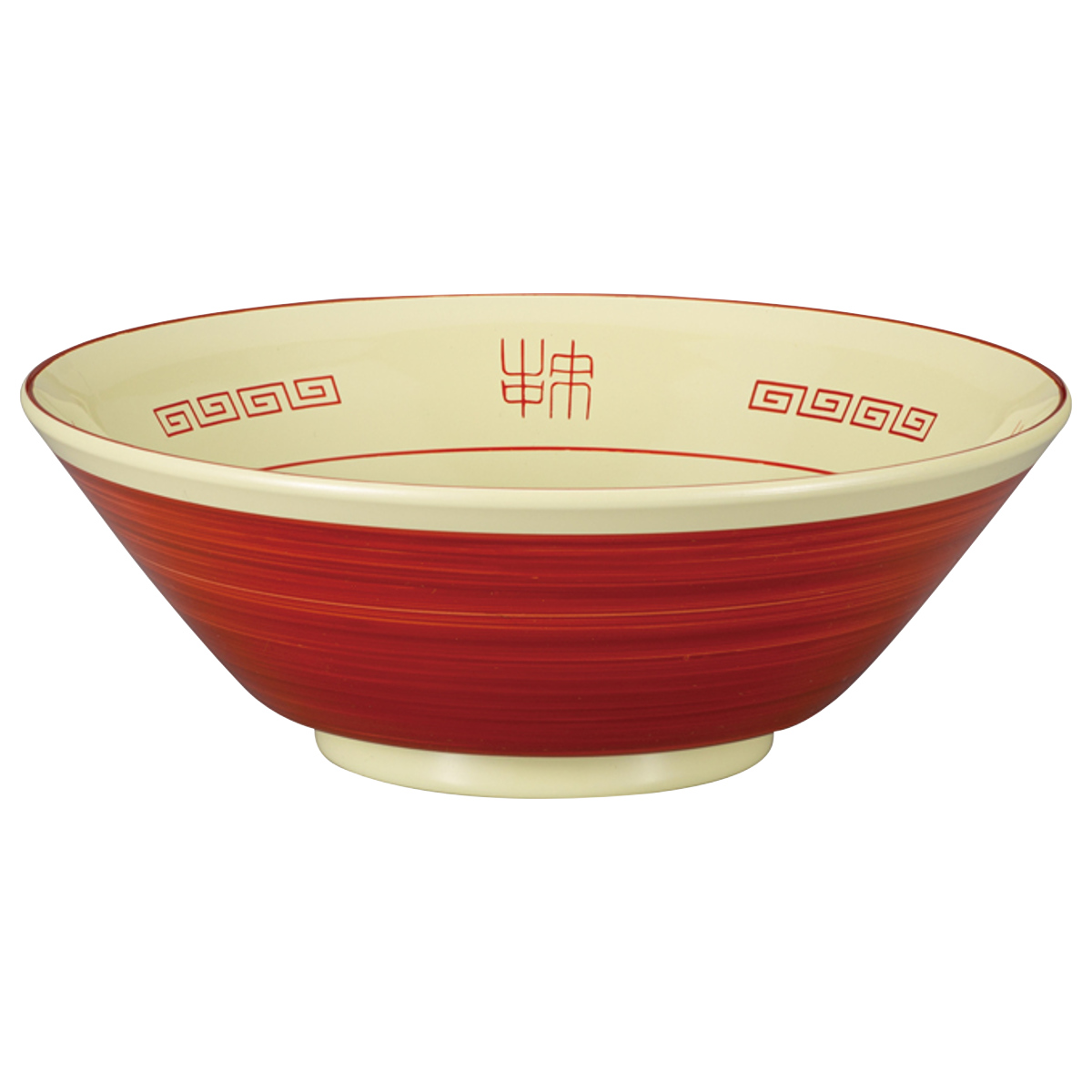 麺鉢 山中ラーメンどんぶり ( 食洗機対応 電子レンジ対応 プラスチック 樹脂 漆器風 中華食器 日本製 おしゃれ 食器 ラーメン 器 うつわ ) 【しお】 しお