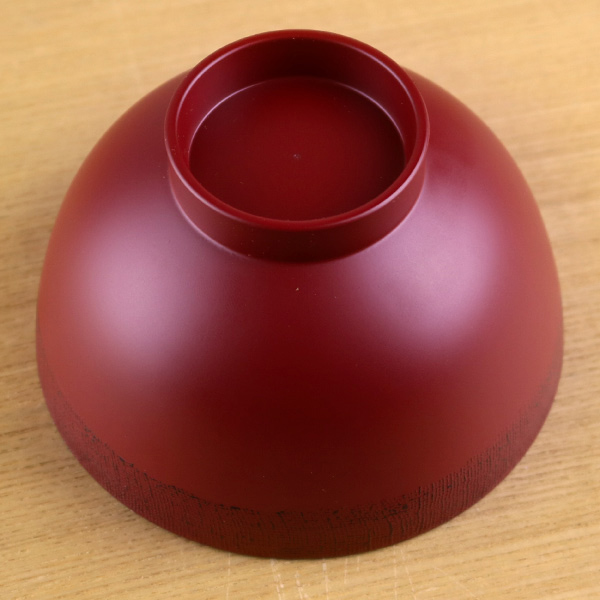 汁椀 380ml 日本製 渕布目 根来 5個セット ( 食洗機対応 電子レンジ対応 お椀 椀 味噌汁椀 吸物椀 軽い 割れにくい 味噌汁 スープ お吸い物 吸物 山中漆器 プラスチック製 おしゃれ )