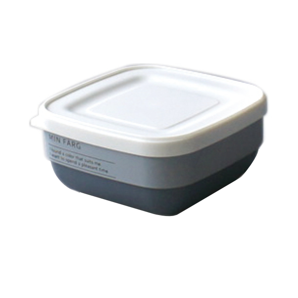 お弁当箱 抗菌 1段 MIN FARG フードパック 400ml デザートケース ( デザート容器 ランチボックス 弁当箱 レンジ対応 食洗機対応 お弁当グッズ ランチグッズ 弁当 塗り 一段 一段弁当箱 ) 【グリーン】 グリーン