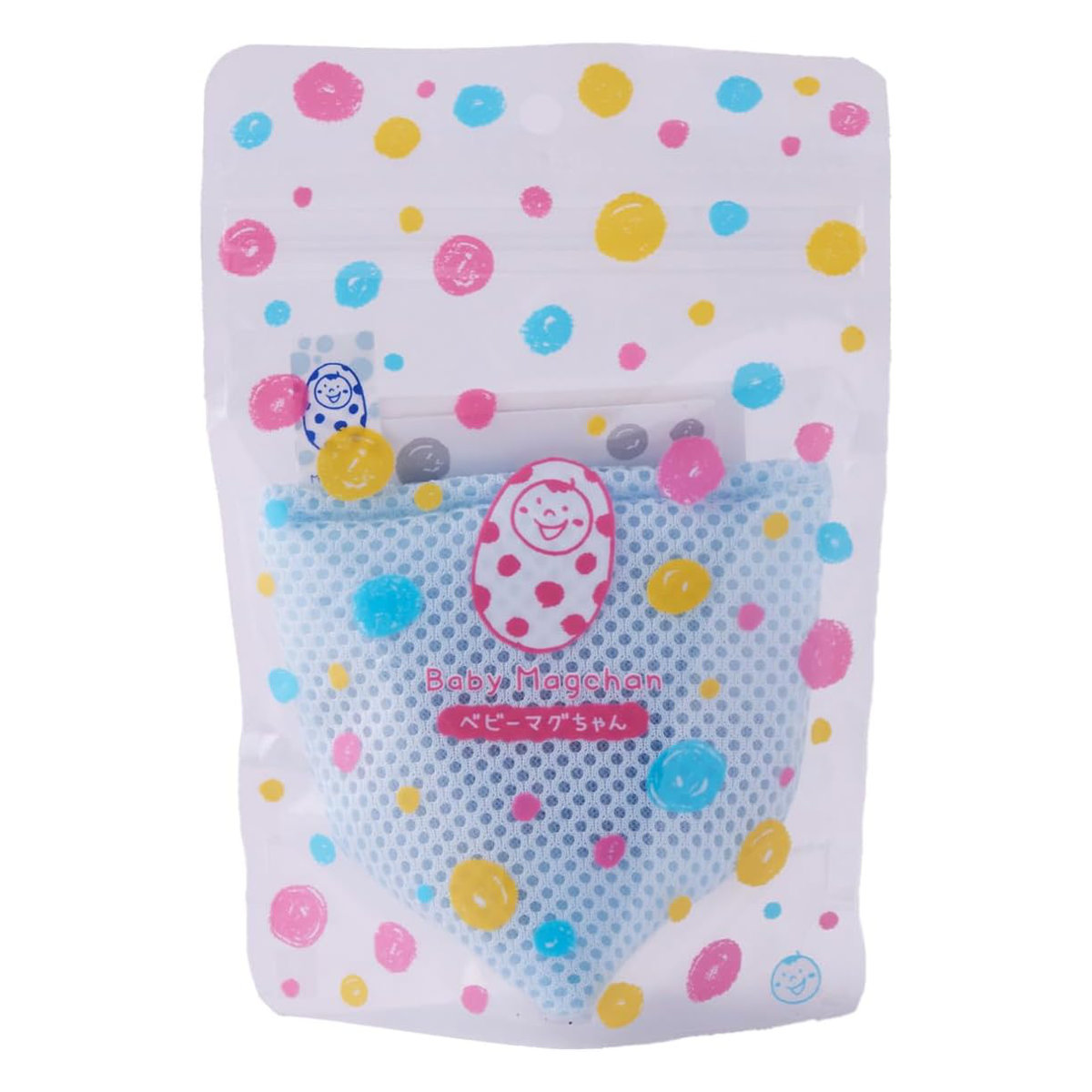 ベビーマグちゃん ジッパーバック入 ( 洗濯 マグネシウム 洗濯機 洗浄 消臭 界面活性剤ゼロ 弱アルカリ性 環境にやさしい 縦型 ドラム式 一緒に入れる 繰り返し使える 赤ちゃん ベビー )