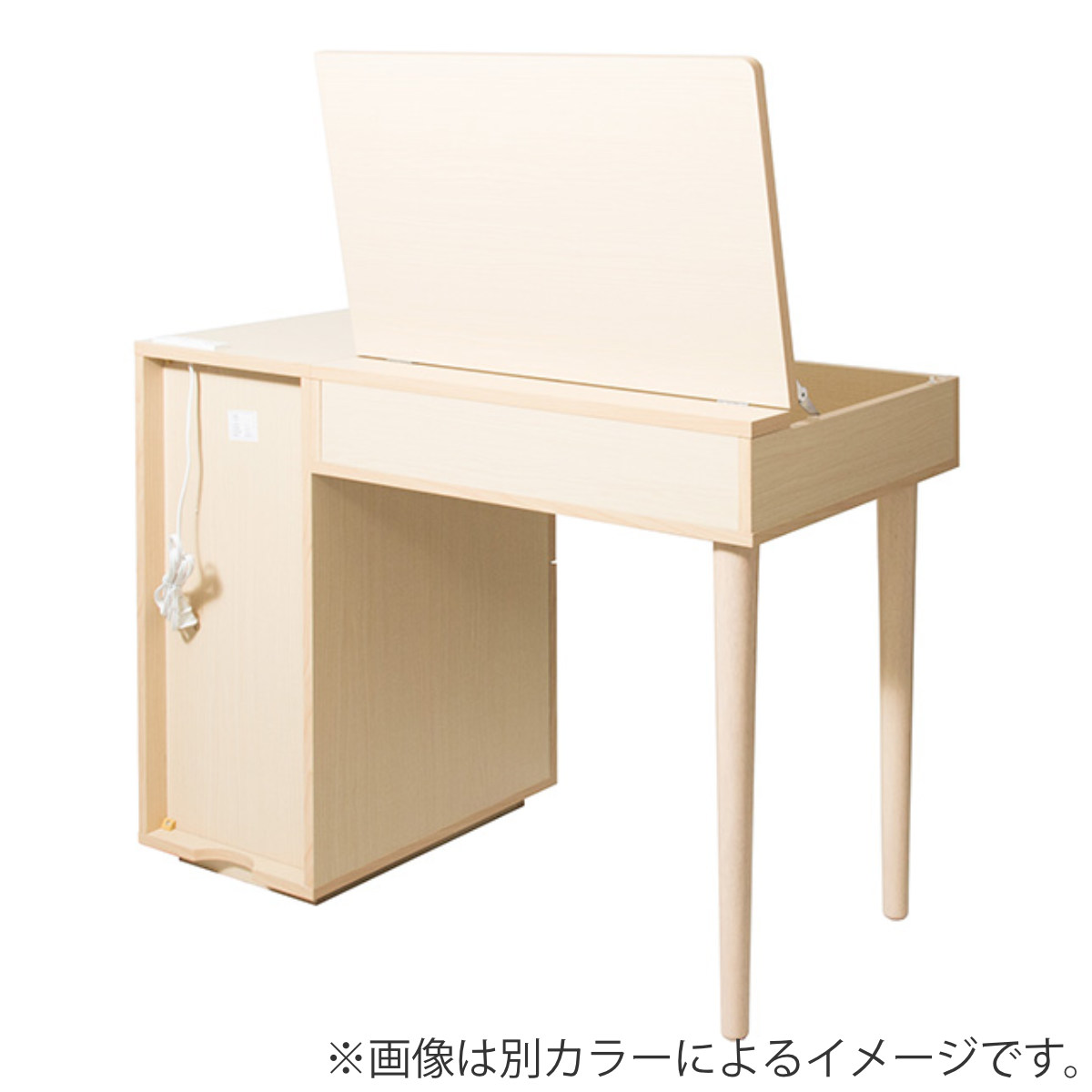dショッピング |デスクドレッサー 幅90cm ミラー コスメ収納 引き出し