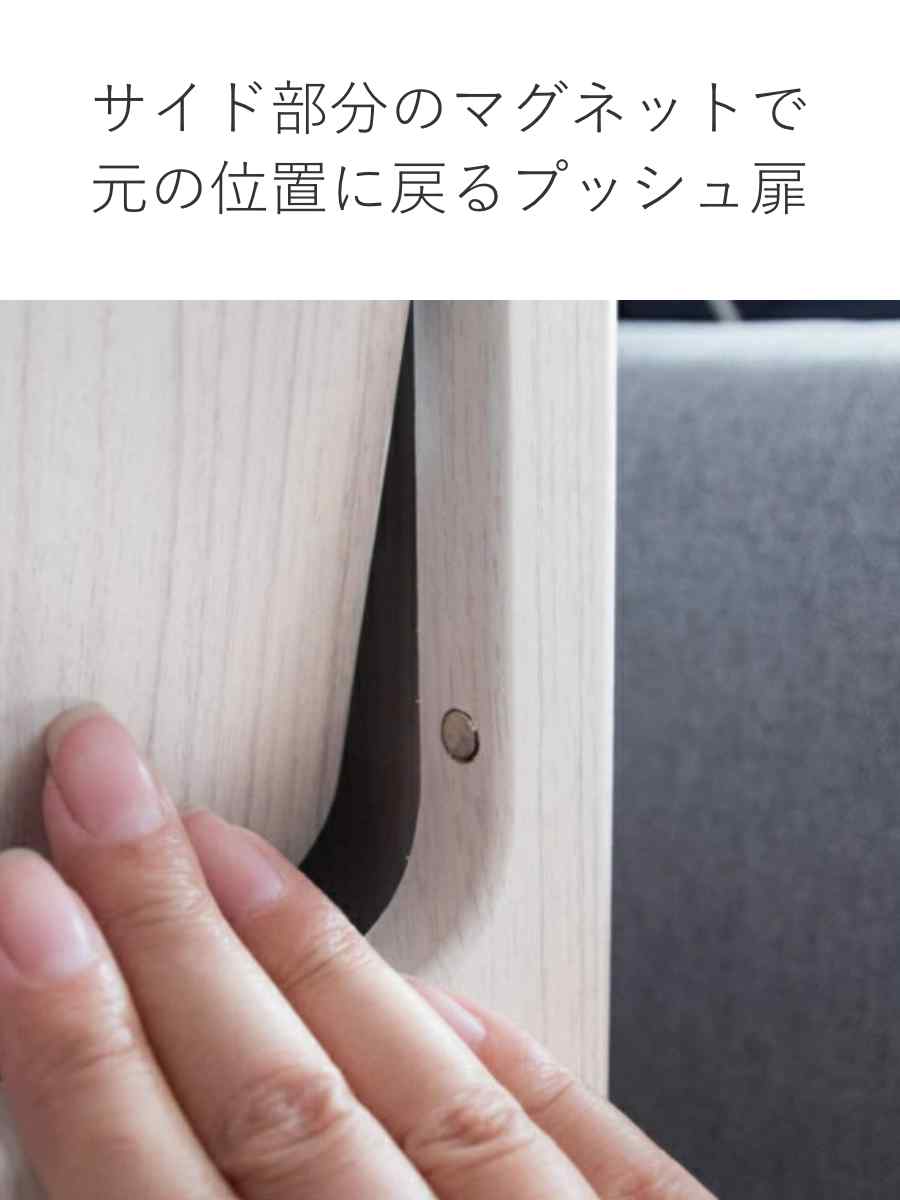 ゴミ箱 20L ウッドプッシュダストボックス Empro ( ごみ箱 エンプロー ダストボックス ごみばこ シンプル プッシュ式 天板 サイドテーブル 分別 幅25cm 20L 20リットル 20l 木目 ワンプッシュ おしゃれ ) 【ナチュラル】 ナチュラル