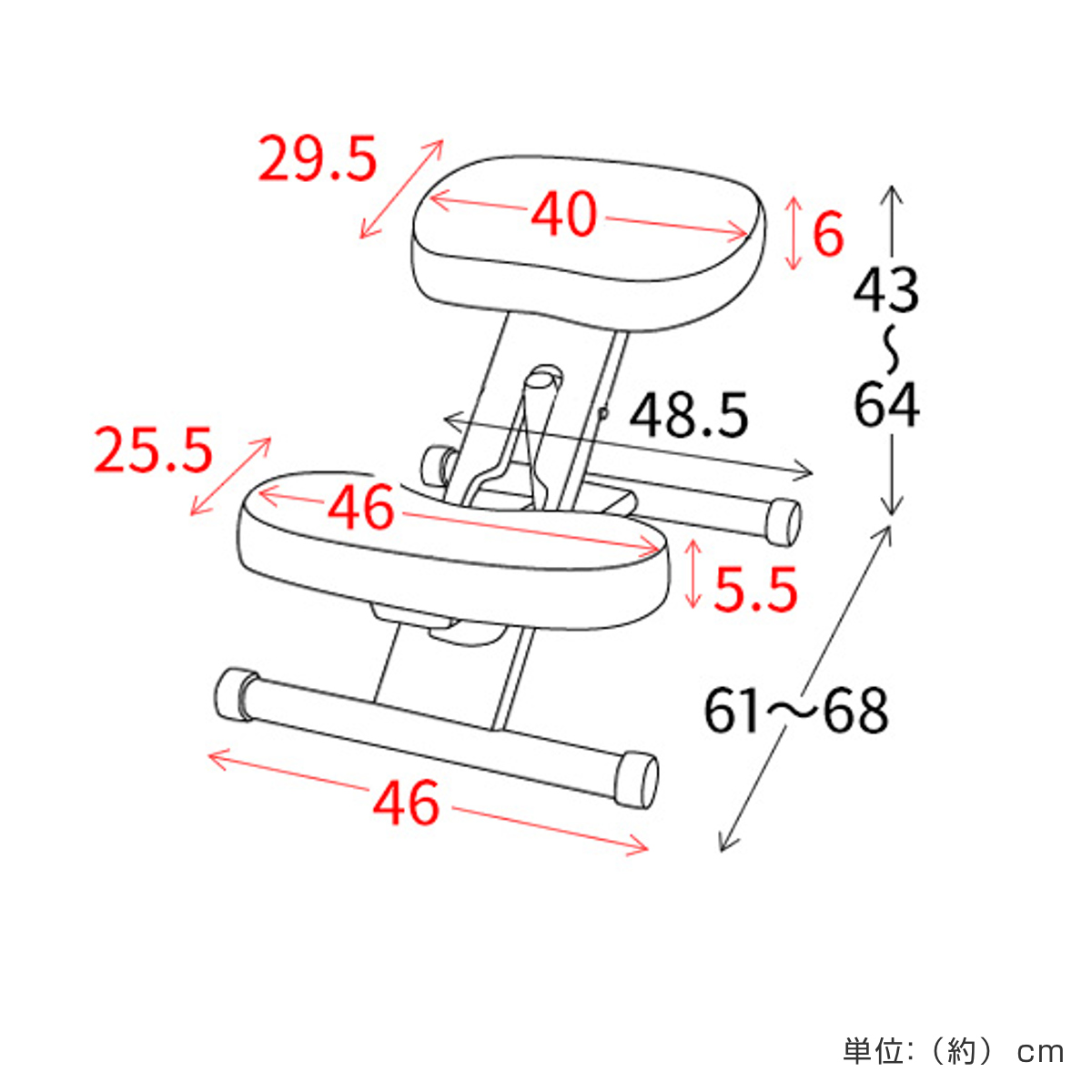 学習チェア 椅子 ナチュラルフレーム 補助クッションなしタイプ プロポーションチェアキッズ ( 学習椅子 子ども キッズ 姿勢 高さ調節 天然木 勉強椅子 集中力 リビング学習 キャスター付き 無段階調節 学習机 イス いす ) 【ライトブルー】 ライトブルー