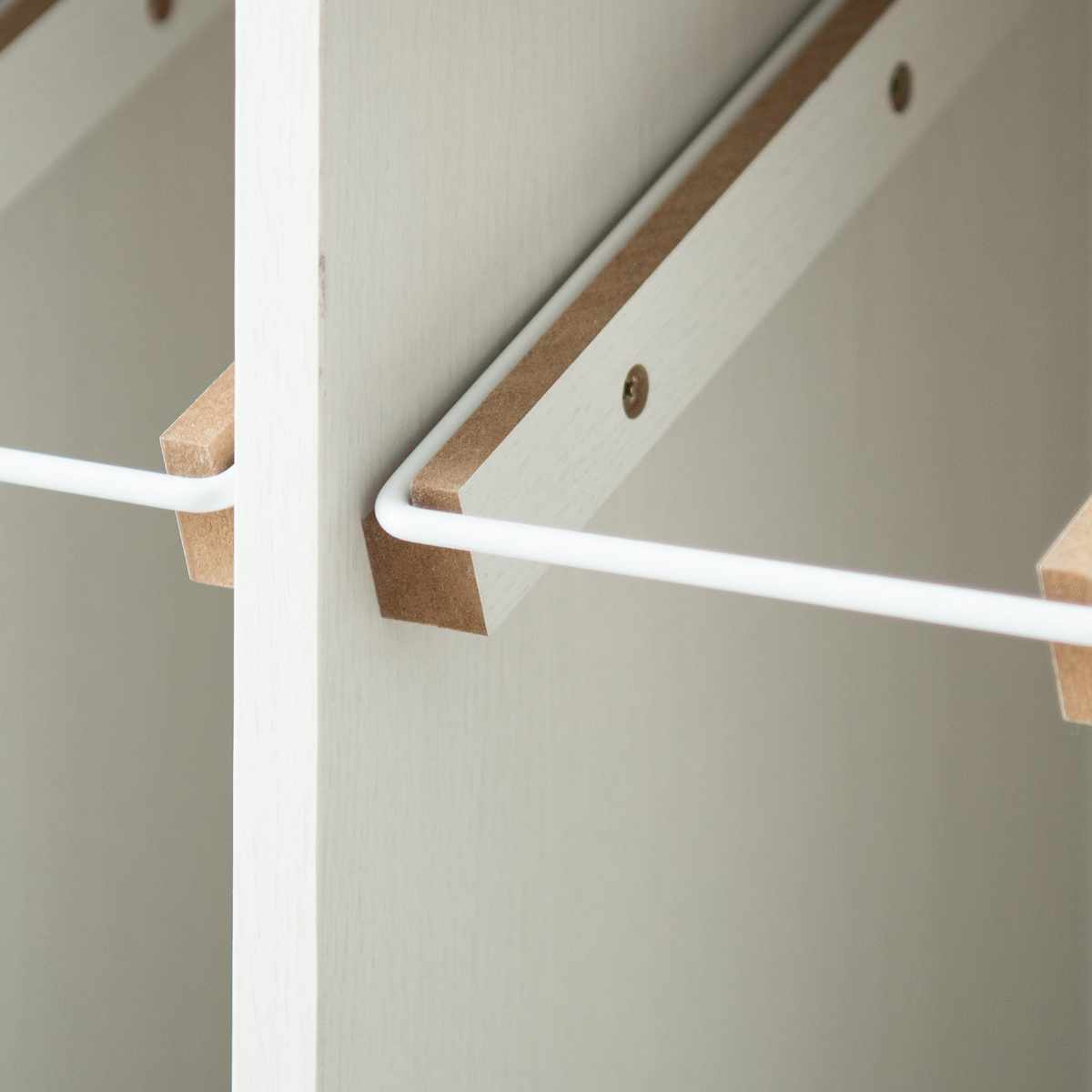 ゴミ箱 70L 2段 分別 ダストボックス NotT 木製 ( ごみ箱 70リットル 3分別 上段 20L×2 下段 30L キッチン スリム おしゃれ ゴミ箱に見えない 資源ゴミ 可燃ゴミ インテリア 家具調 木目 キャスター付き ) 【ナチュラル】 ナチュラル