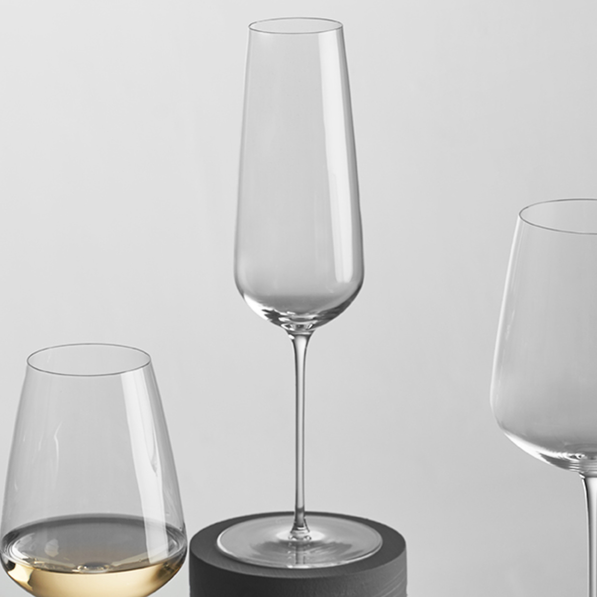 シャンパングラス 300ml NUDE ステムゼロ ガラス （ 食洗機対応 グラス コップ カップ ガラスコップ 耐久性 丈夫 職人 シンプル 軽量 シ
