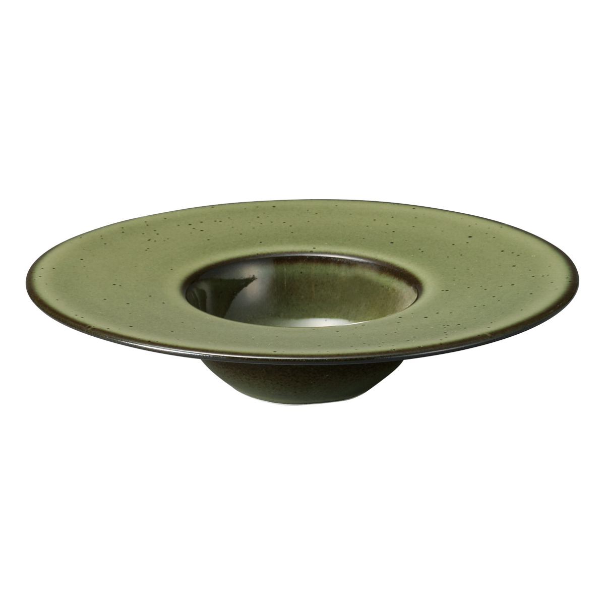 プレート コスタヴェルデ サトゥルノ グルメプレート 19.2cm ( 磁器 電子レンジ対応 食洗機対応 オーブン対応 お皿 皿 パスタ皿 パスタプレート おしゃれ かわいい リムプレート リム パスタ スープ 縁 高級感 レストラン 店舗 ) 【ブラック】 ブラック