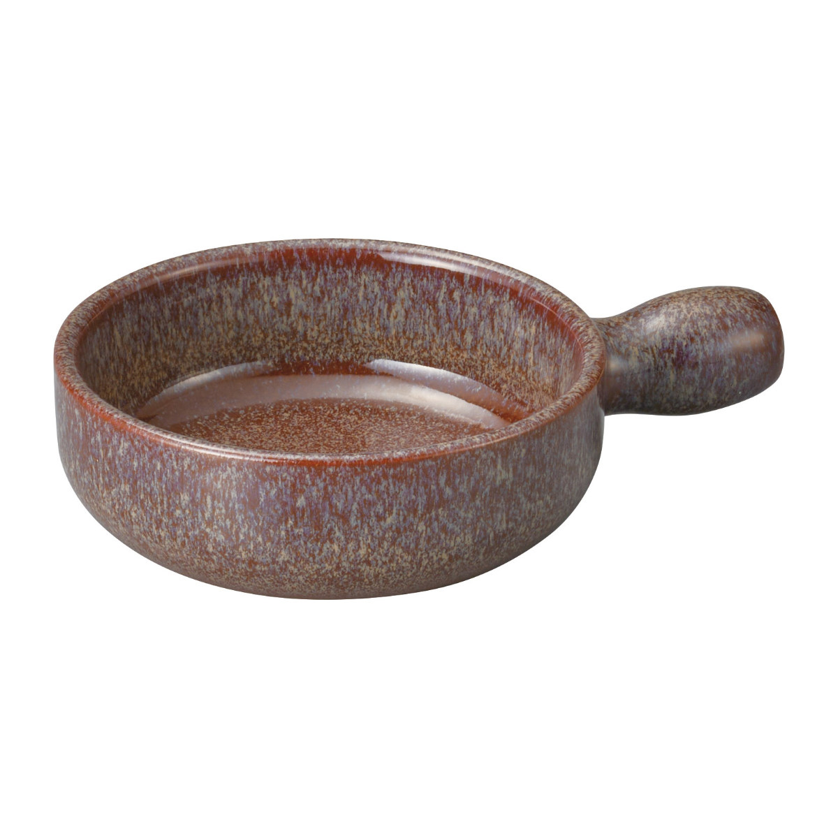 キャセロール M.STYLE エルモ 片手キャセロール 13.3cm ( 陶器 ガス火専用 オーブン対応 直火OK ELMO オーブンウェア 400ml 耐熱 おしゃれ かわいい 耐熱皿 グラタン アヒージョ スープ おかゆ うどん 煮込み料理 ) 【グレー】 グレー