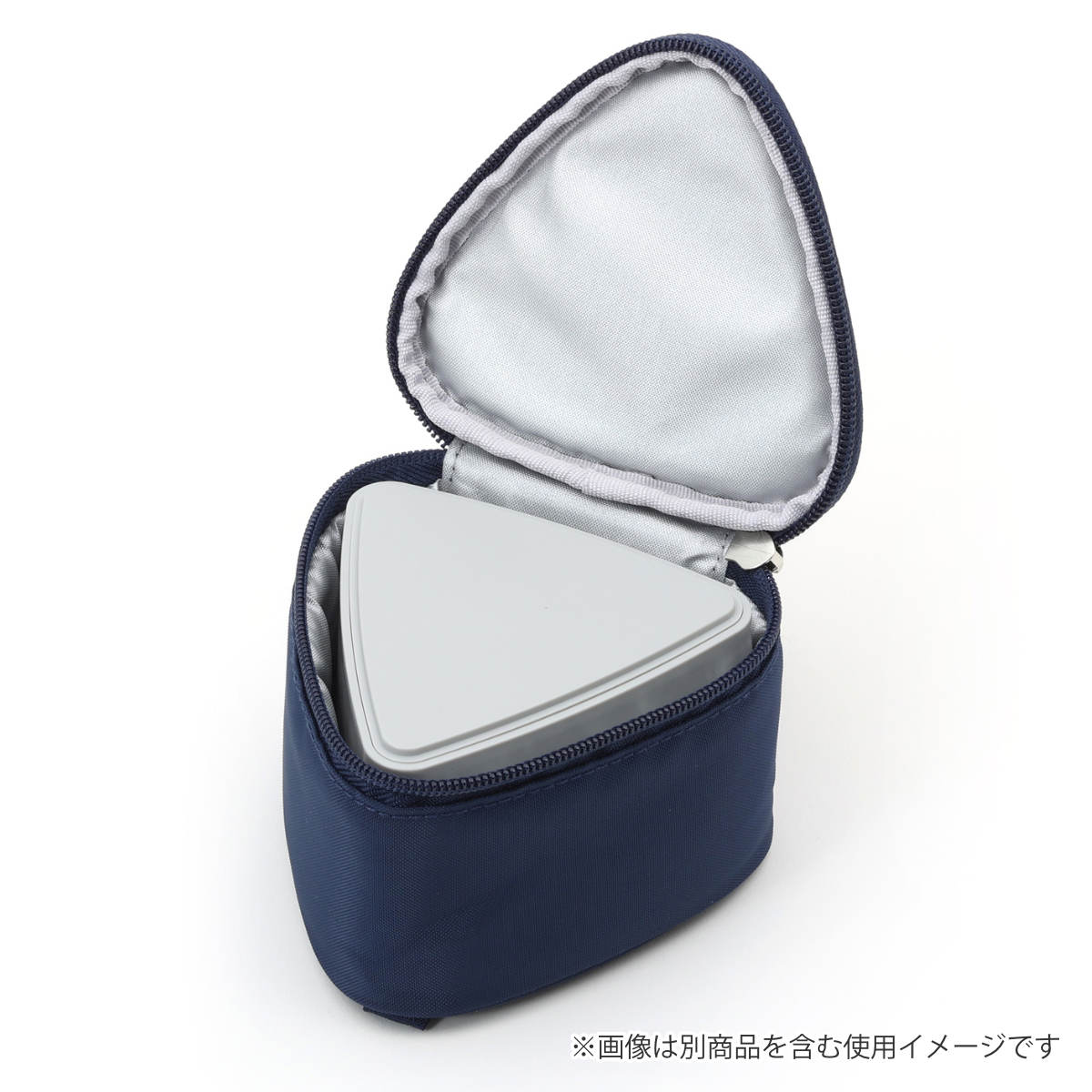 GEL-COOL FIT triangleケース 保冷ケース ( 保冷 お弁当袋 弁当袋 鞄 バッグ ケース 携帯 ファスナー付き カバン お弁当用 お弁当入れ ドリップパッド付き 保冷剤 保冷ランチバッグ ) 【グレー】 グレー