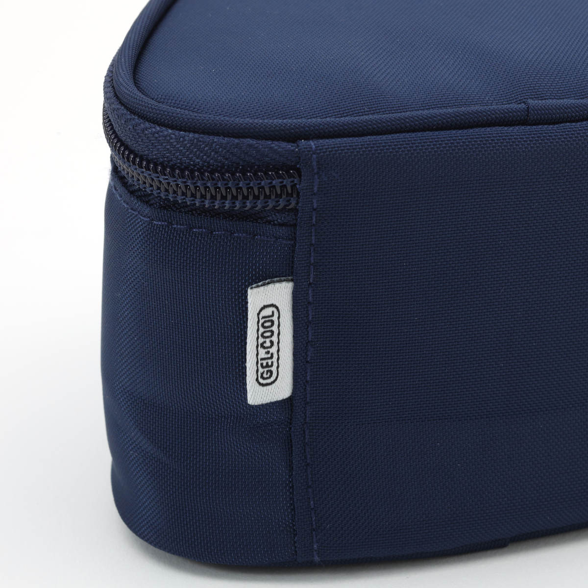 GEL-COOL FIT triangleケース 保冷ケース ( 保冷 お弁当袋 弁当袋 鞄 バッグ ケース 携帯 ファスナー付き カバン お弁当用 お弁当入れ ドリップパッド付き 保冷剤 保冷ランチバッグ ) 【グレー】 グレー