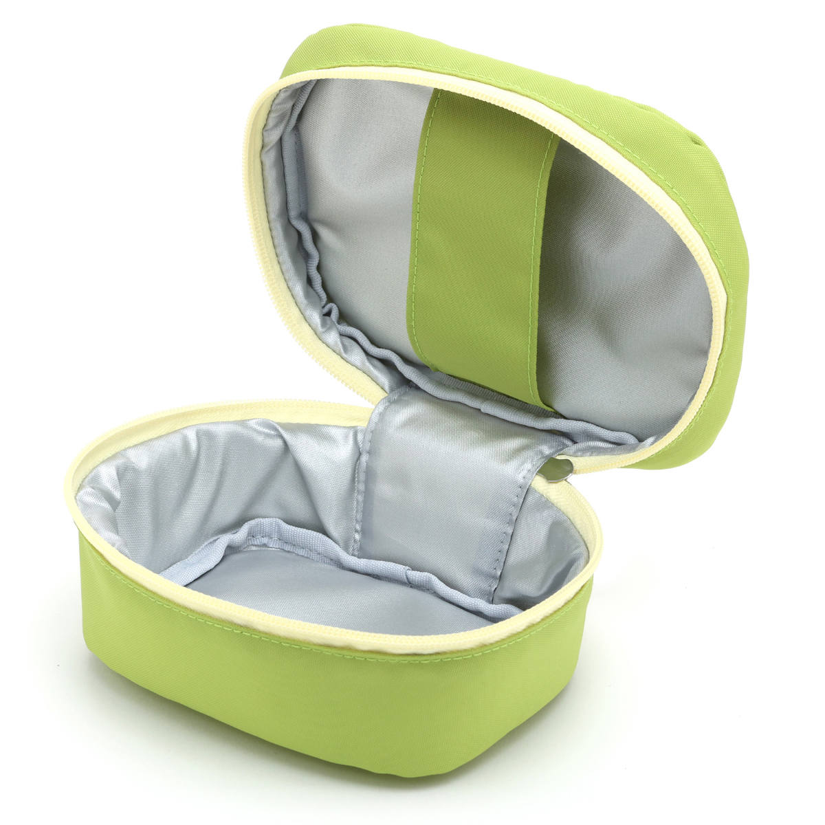 mii ギフトセット 保冷ランチボックス 保冷ポーチ ( 弁当箱 ポーチ付き ランチボックス 保冷 保冷剤一体型 レンジ対応 食洗機対応 日本製 レンジOK 食洗機OK お弁当 弁当 一段 保冷蓋 ポーチ ギフト ) 【グリーン】 グリーン