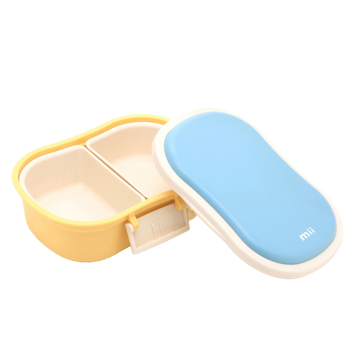 mii キッズ保冷ランチボックス 430ml ( 弁当箱 ランチボックス 保冷 保冷剤一体型 レンジ対応 食洗機対応 日本製 レンジOK 食洗機OK お弁当 弁当 一段 保冷蓋 ) 【ピンク】 ピンク