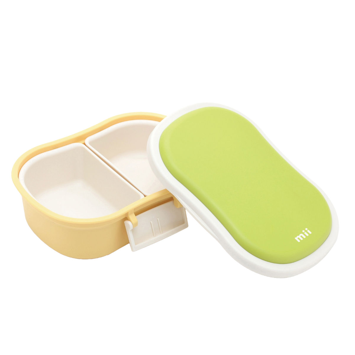 mii キッズ保冷ランチボックス 430ml ( 弁当箱 ランチボックス 保冷 保冷剤一体型 レンジ対応 食洗機対応 日本製 レンジOK 食洗機OK お弁当 弁当 一段 保冷蓋 ) 【ピンク】 ピンク